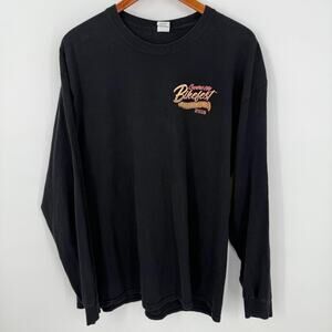 Capital City Bikefest 2018 Long Sleeve T-Shirt Raleigh NC Motorcycle XL Black